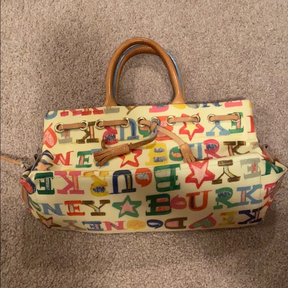 Colorful Dooney & Burke Satchel
